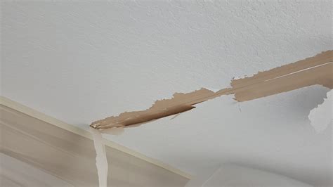 How To Repair a Cracked Drywall Ceiling